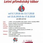 Jihočeská krajská organizace Pionýra- příměstský tábor 13.8.2018 - 17.8.2018