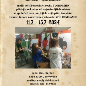 Jarní příměstský tábor - Učedníci velkých mistrů