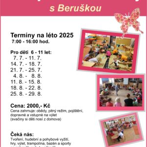 Příměstské tábory s Beruškou