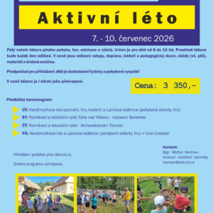 PT Aktivní léto 7. - 10. 7. 2026
