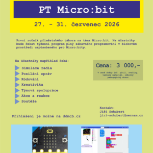 PT Micro:bit 27. - 31. 7. 2026